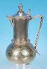 Antique AURORA Silver Quadruple Silverplate Syrup Pitcher Creamer Bright Cut