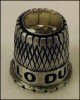 Collectible Pewter Souvenir Sewing Thimble PALO DURO, TEXAS A1346