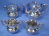 Antique PROVIDENCE SILVER Quadruple Silverplate Tea Serving Set #421