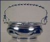 E.G. WEBSTER & SON Quadruple Silver Plate Bonbon Candy Dish Sweetmeat Basket A1585