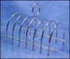 Vintage English Silver Plate Toast Rack Toastrack ENGLAND A1684