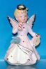 Vintage Porcelain Birthday ANGEL FIGURINE- JANUARY Chase, Japan (c. 1960's) A1749