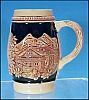 Vintage KING German Beer Stein Mug EDELWEISS West Germany - Unusual