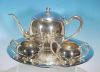 Vintage Federal Silver Company Silverplate Tea Set