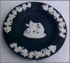 WEDGWOOD Jasperware BLACK Ashtray